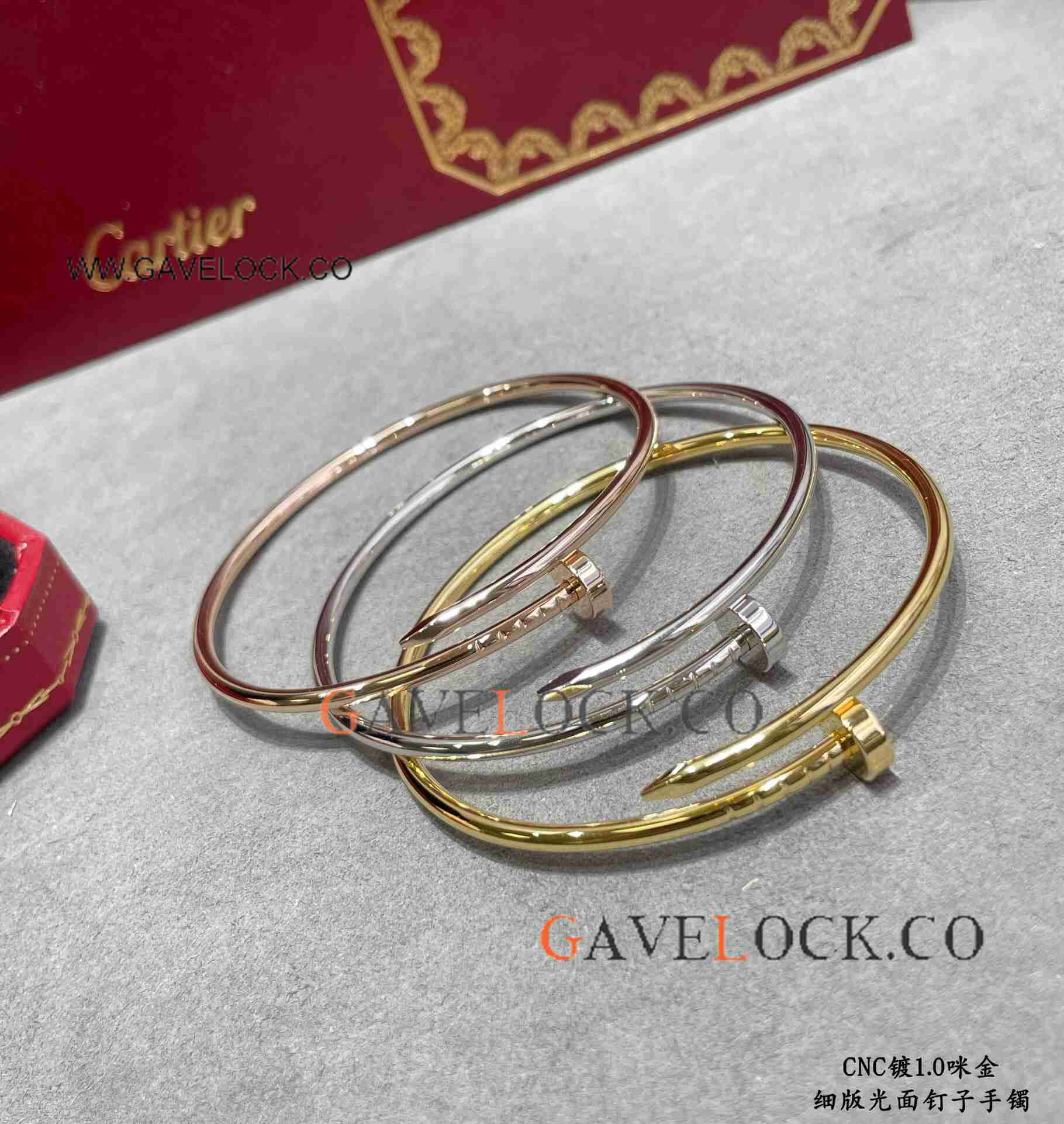 Best Replica Cartier Juste Un Clou Thin version Bracelet Nail